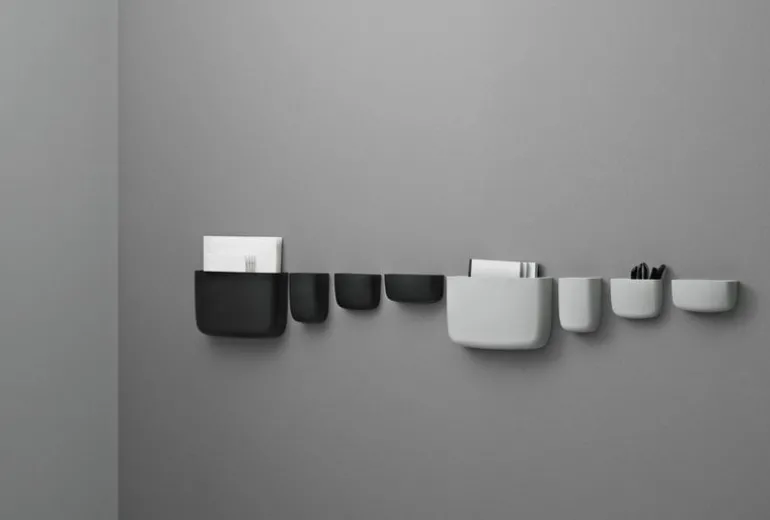 Normann Copenhagen Pocket förvaring 4, ljusgrå