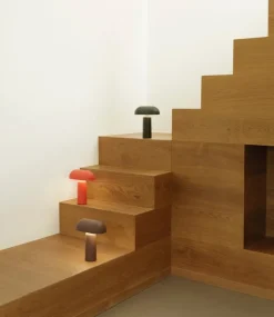 Normann Copenhagen Porta bärbar bordslampa, brun