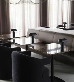 Normann Copenhagen Porta bärbar bordslampa, svart