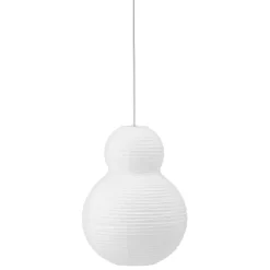 Normann Copenhagen Puff Bubble lampskärm, vit