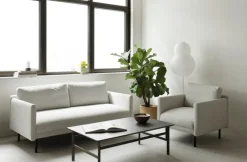 Normann Copenhagen Rar 2-sitssoffa, Venezia off-white