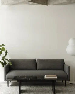 Normann Copenhagen Rar soffa, 3-sits, Re-born mörkgrå