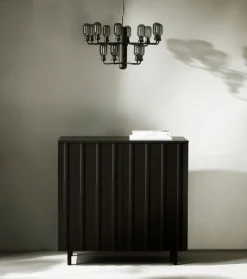 Normann Copenhagen Rib skåp, 98,5 cm, mjukt svart