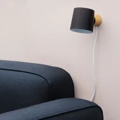 Normann Copenhagen Rise vägglampa, gul