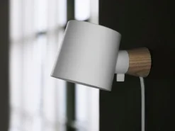 Normann Copenhagen Rise vägglampa, vit
