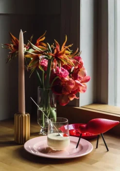 Normann Copenhagen Shorebird, medium, röd - svart