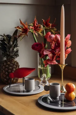 Normann Copenhagen Shorebird, medium, röd - svart