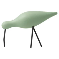 Normann Copenhagen Shorebird, stor, dammig grön - svart