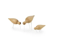 Normann Copenhagen Shorebird, stor, vita ben