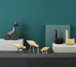 Normann Copenhagen Shorebird, stor, vita ben