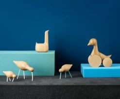 Normann Copenhagen Shorebird, liten, vita ben