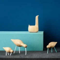 Normann Copenhagen Shorebird, stor, svarta ben