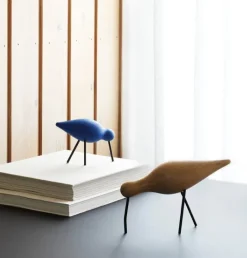 Normann Copenhagen Shorebird, medium, blå - svart