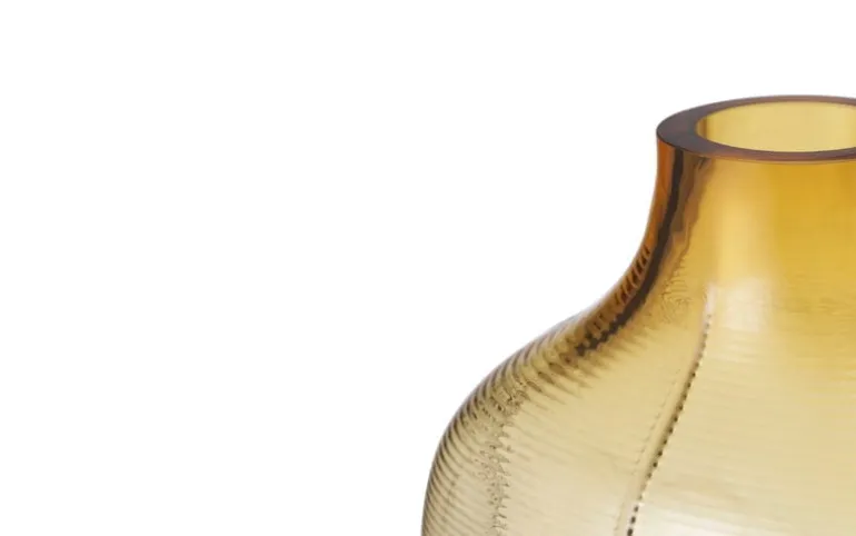 Normann Copenhagen Step vas, 31 cm, brun