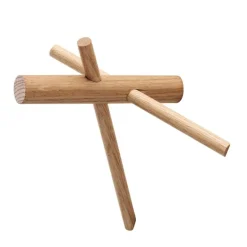 Normann Copenhagen Sticks krokar, 2 st., ek