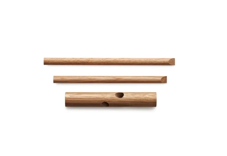 Normann Copenhagen Sticks krokar, 2 st., ek