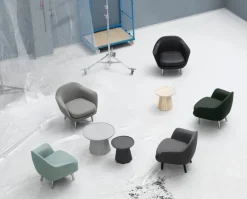 Normann Copenhagen Sum fåtölj, Synergy - svarta ben