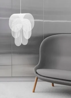 Normann Copenhagen Superpose pendellampa, 30 cm, vit