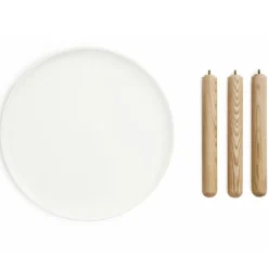 Normann Copenhagen Tablo litet bord, glossy white