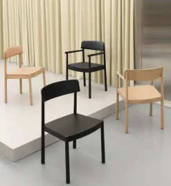 Normann Copenhagen Timb stol, tan - Ultra läder kamel