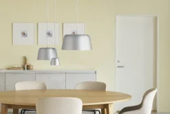 Normann Copenhagen Tub pendellampa, 44 cm, aluminium