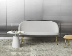 Normann Copenhagen Turn sidobord 55 cm, warm grey