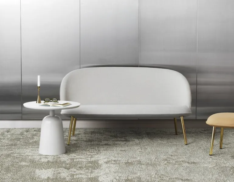 Normann Copenhagen Turn sidobord 55 cm, warm grey