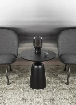 Normann Copenhagen Turn sidobord 55 cm, svart