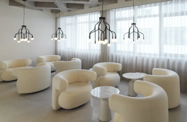 Normann Copenhagen Vekst pendellampa, liten, svart