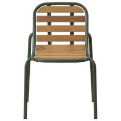 Normann Copenhagen Vig stol, robiniaträ - mörkgrön