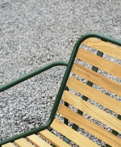 Normann Copenhagen Vig vilstol, robiniaträ - mörkgrön