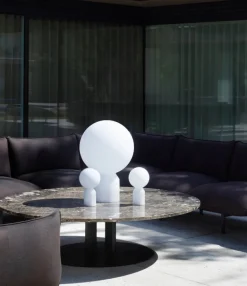 Normann Copenhagen Yo bärbar bordslampa, stor, vit