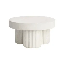 NORR11 Gear soffbord, 37 x 70 cm, krita