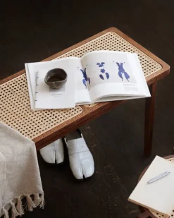 NORR11 Le Roi bänk, mörk rökt ask - rotting