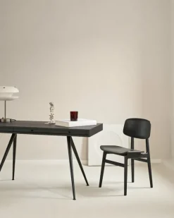 NORR11 NY11 stol, svart ek