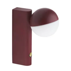 Northern Balancer minivägglampa/minibordslampa, körsbärsröd