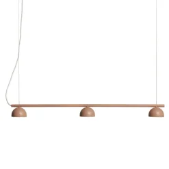 Northern Blush rail 3 pendel, varm beige