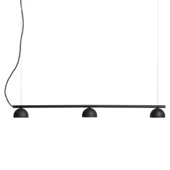 Northern Blush rail 3 pendel, matt svart