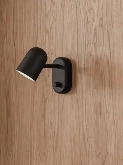 Northern Buddy vägglampa, svart