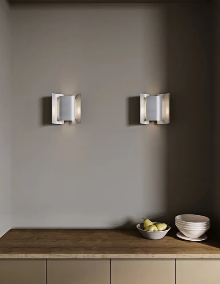 Northern Butterfly vägglampa, aluminium