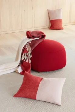 Northern Echo kuddfodral, 40 x 60 cm, vertikal, röd