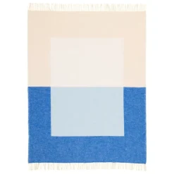 Northern Echo pläd, 130 x 170 cm, blå