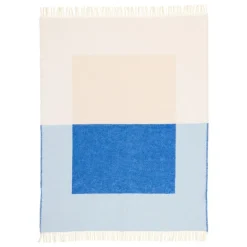 Northern Echo pläd, 130 x 170 cm, blå