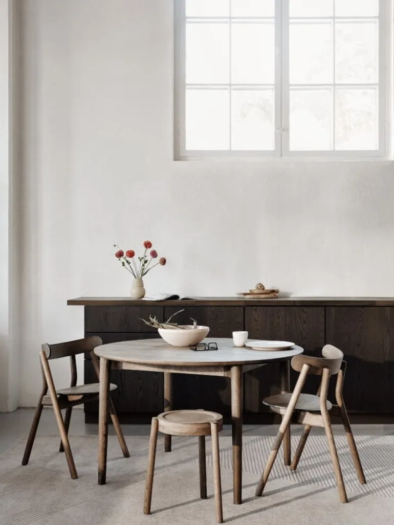 Northern Expand utdragbart matbord, 120 cm, rökt ek