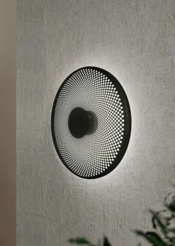 Northern Glint vägglampa, svart