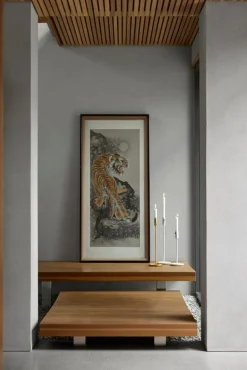 Northern Granny ljushållare, 44 cm, svart