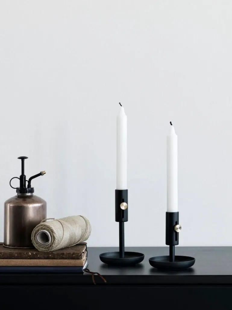 Northern Granny ljushållare, 16 cm, svart