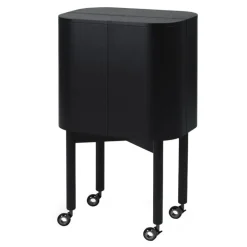 Northern Loud barskåp, svart ek