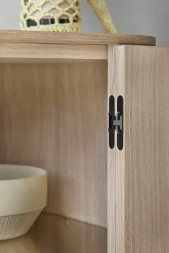 Northern Loud skåp, hög, ljus ek