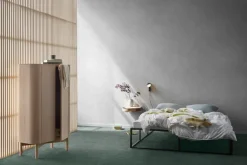 Northern Loud skåp, hög, ljus ek